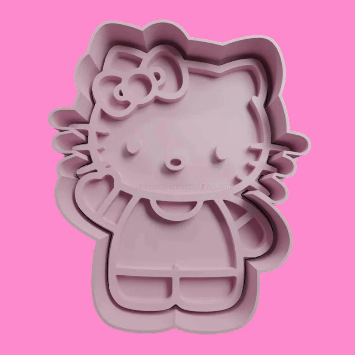 Hello Kitty Cookie Cutter and Embosser Stamp Complete Set.
