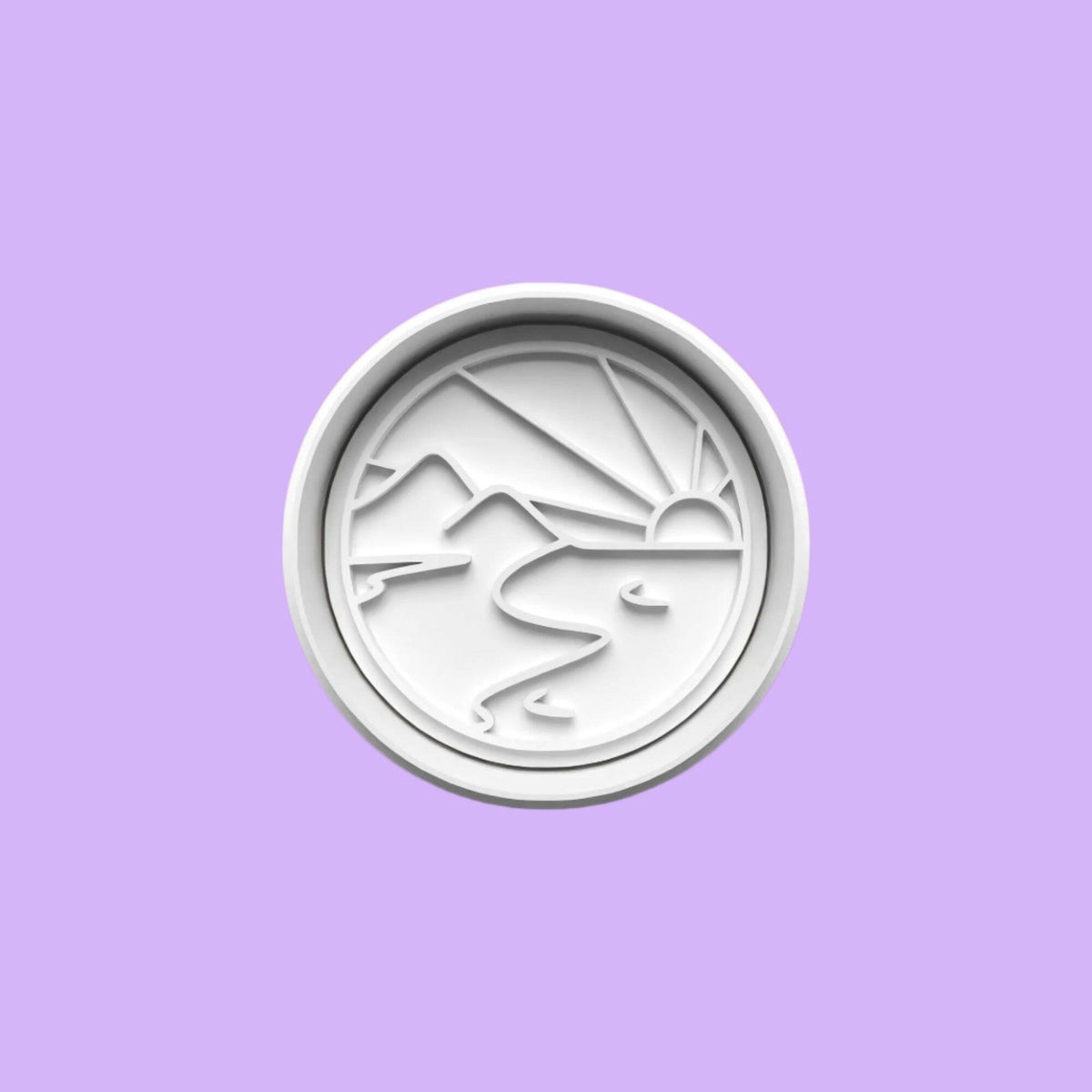 Beach-Themed Embosser and Cookie Cutter Set – Set of 4.