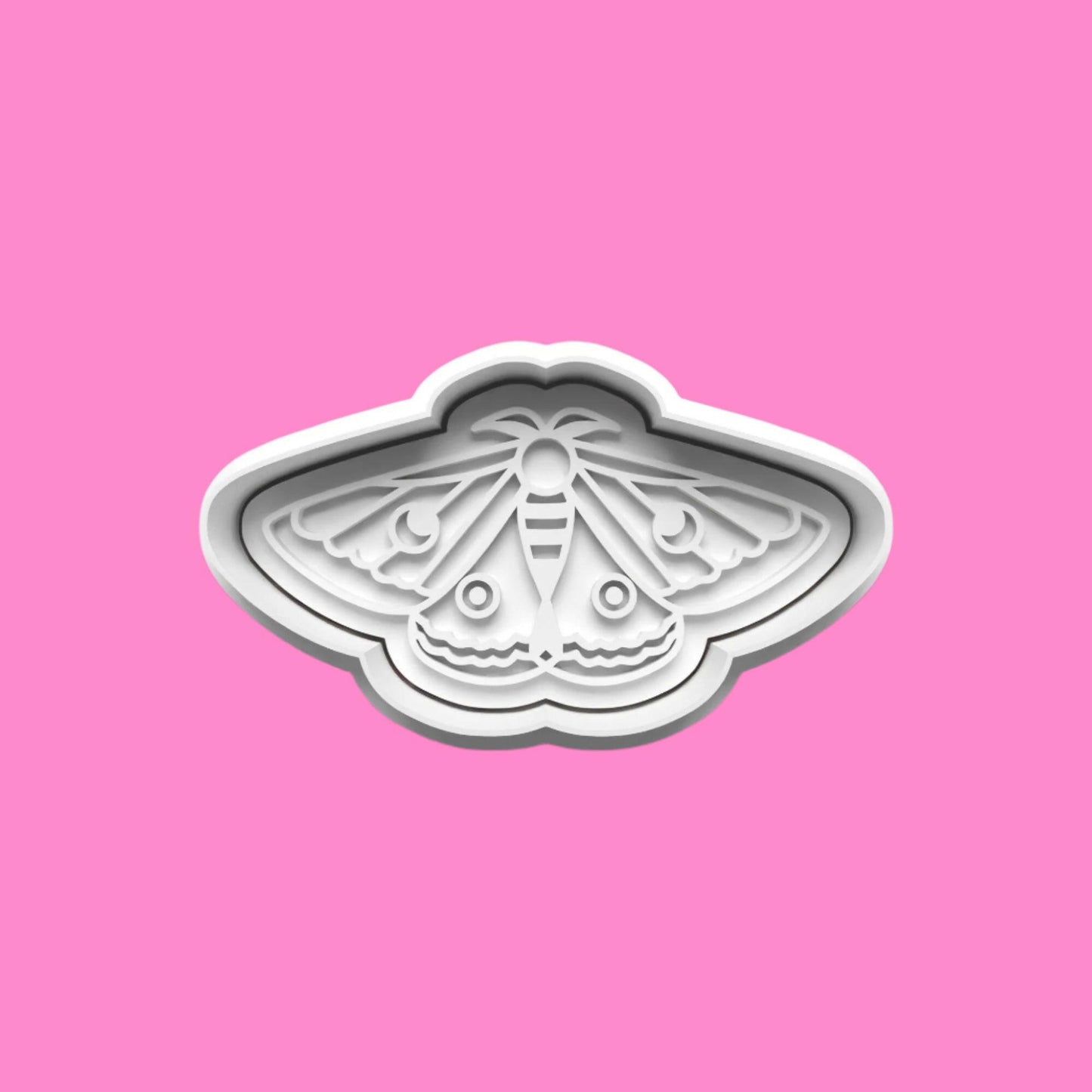 Celestial-Themed Embosser and Cookie Cutter Set – 4-Piece Cosmic Baking Tools.