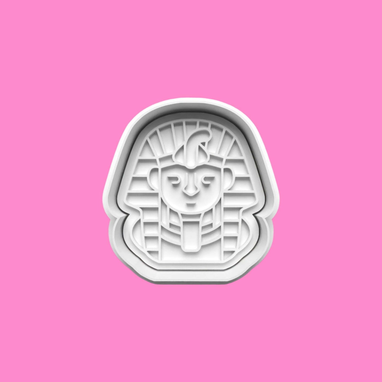 Egyptian Theme Set 2 Cookie Cutter and Embosser Stamp Set. Handmade gift item..
