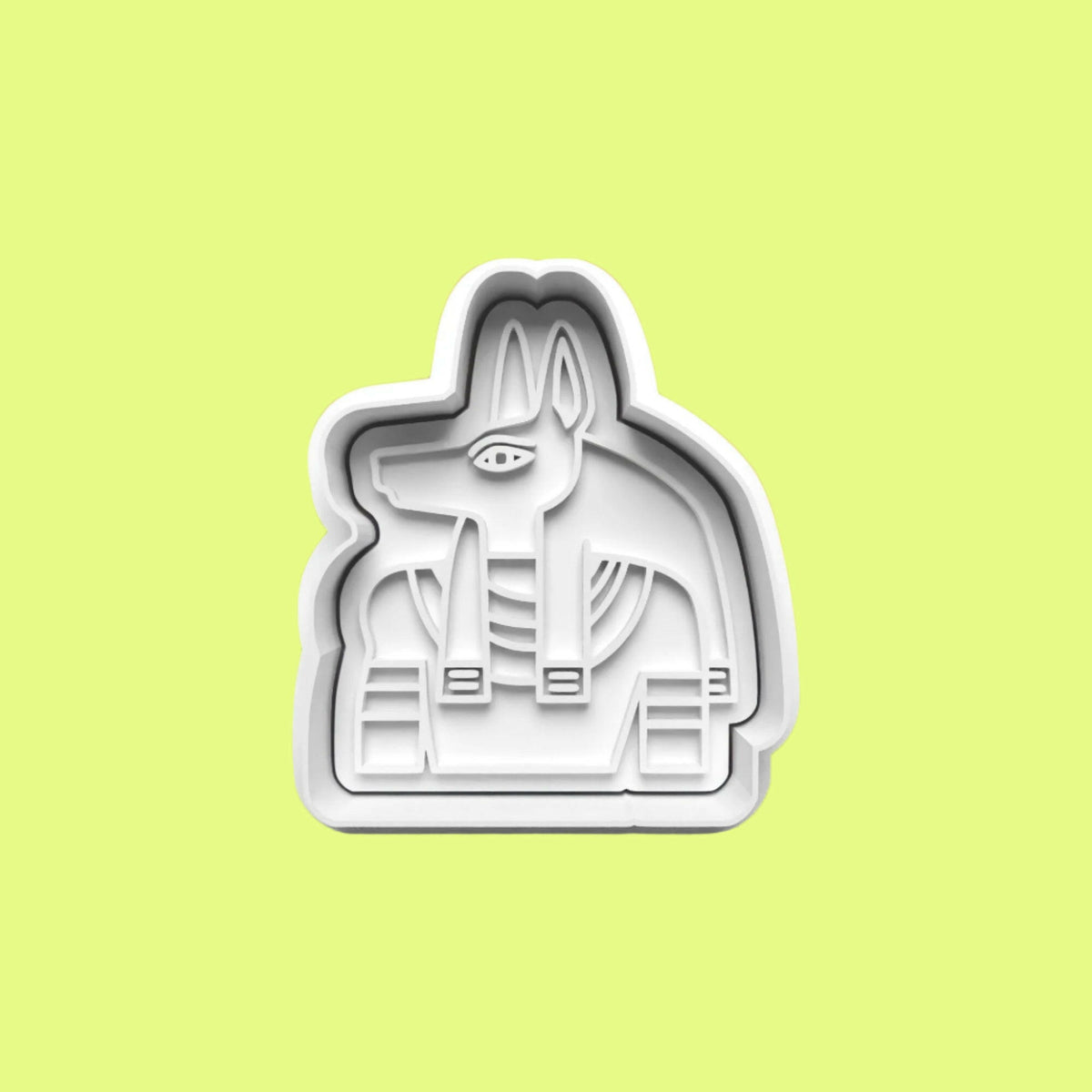 Egyptian Gods Cookie Cutter and Embosser Stamp Set. Handmade gift item..