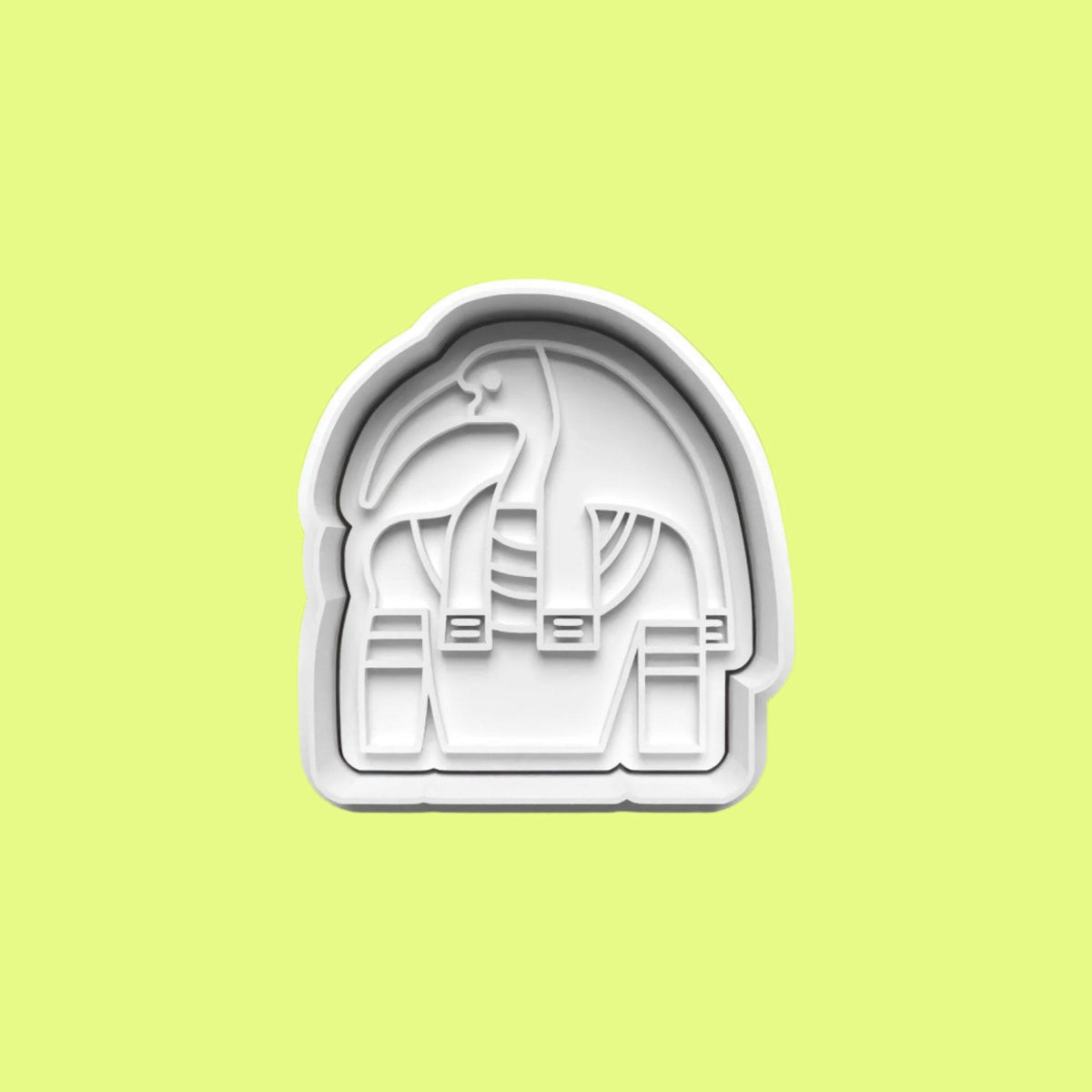 Egyptian Gods Cookie Cutter and Embosser Stamp Set. Handmade gift item..