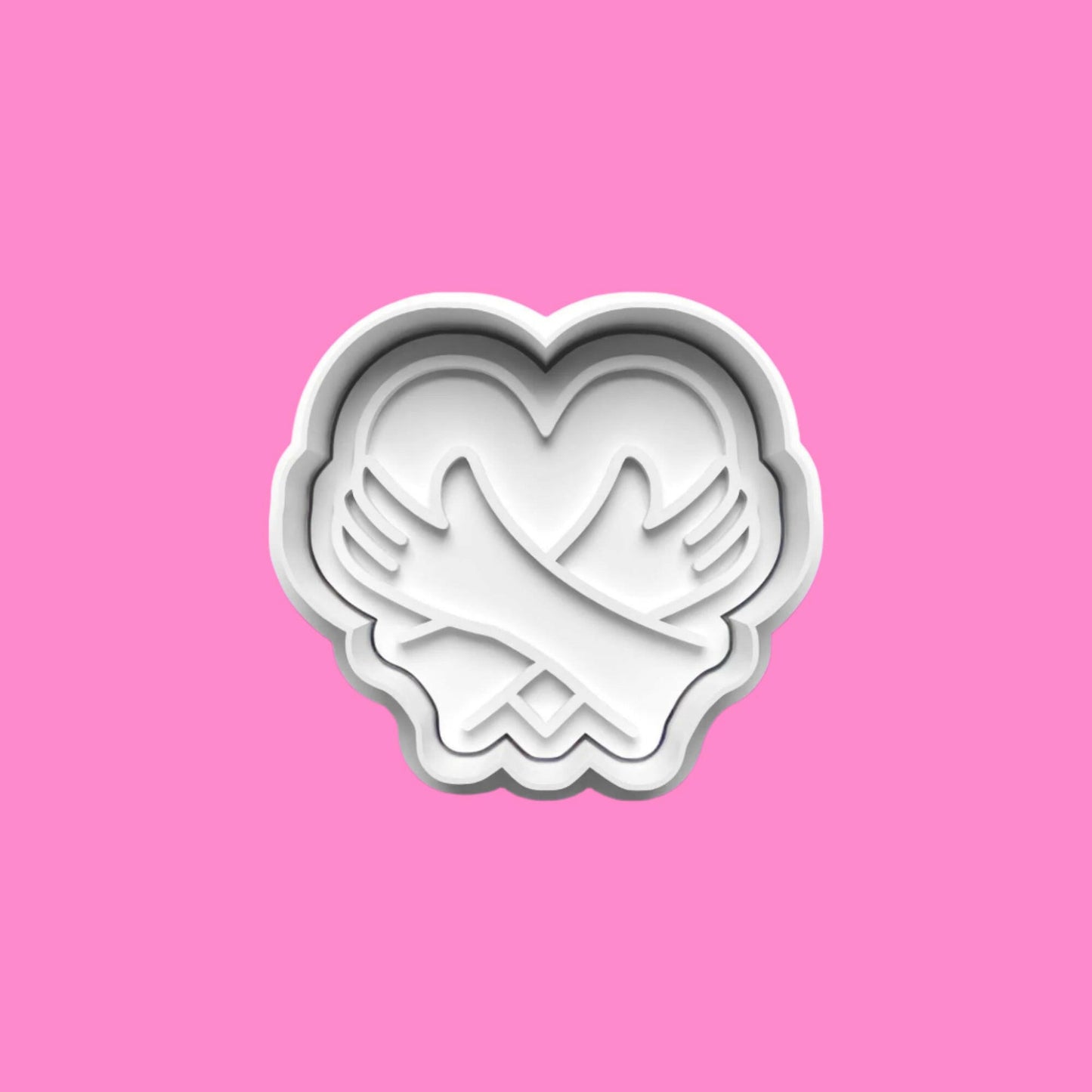 Family Cookie Cutter and Embosser Set of 4 in 7cm or 10cm sizes..