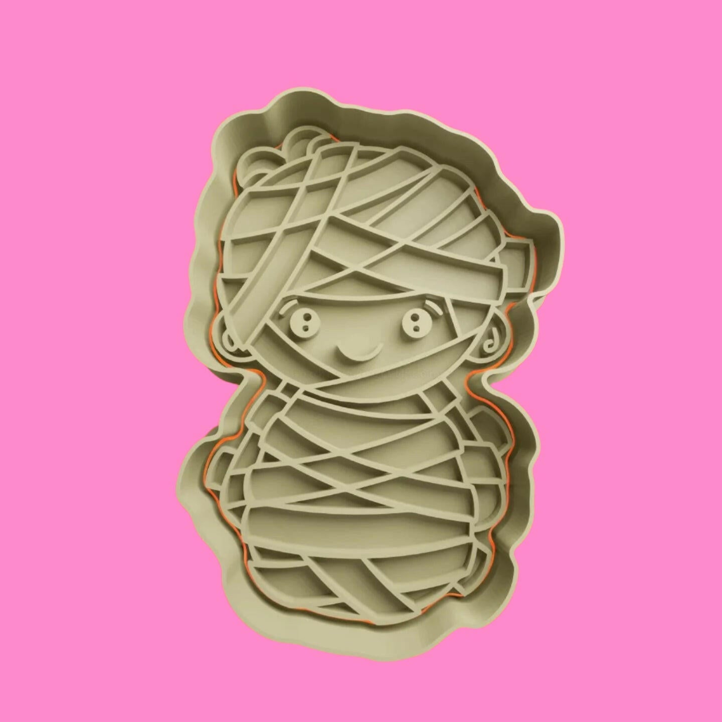 Various Halloween Characters Cookie Cutter and Embosser Stamp.