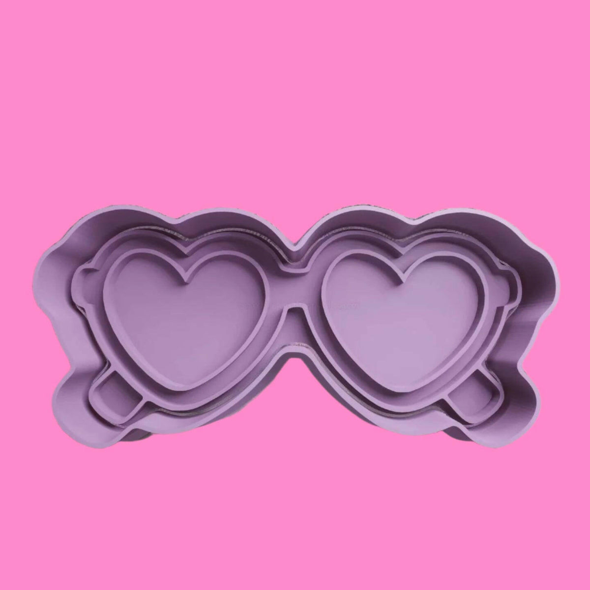 Various Glasses Cookie Cutter and Embosser Stamp.