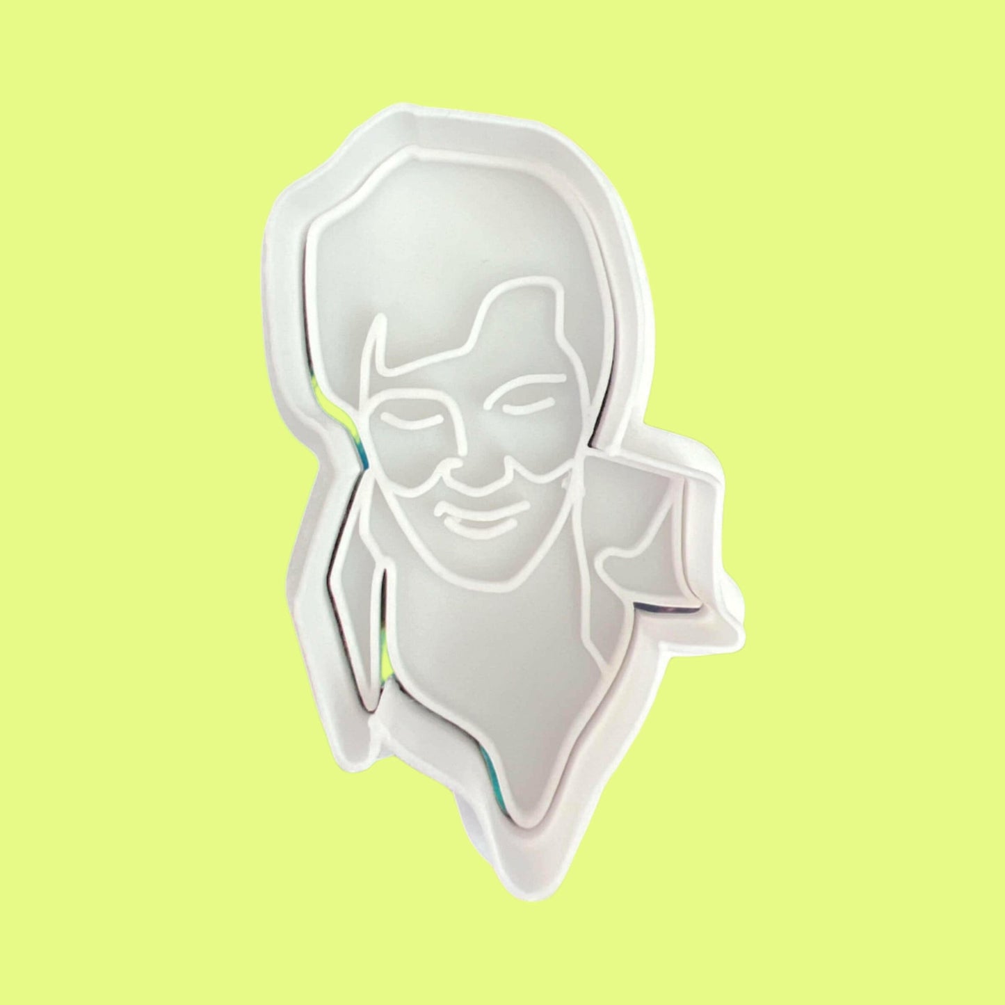 Elvis The King Cookie Cutter and Embosser Set.