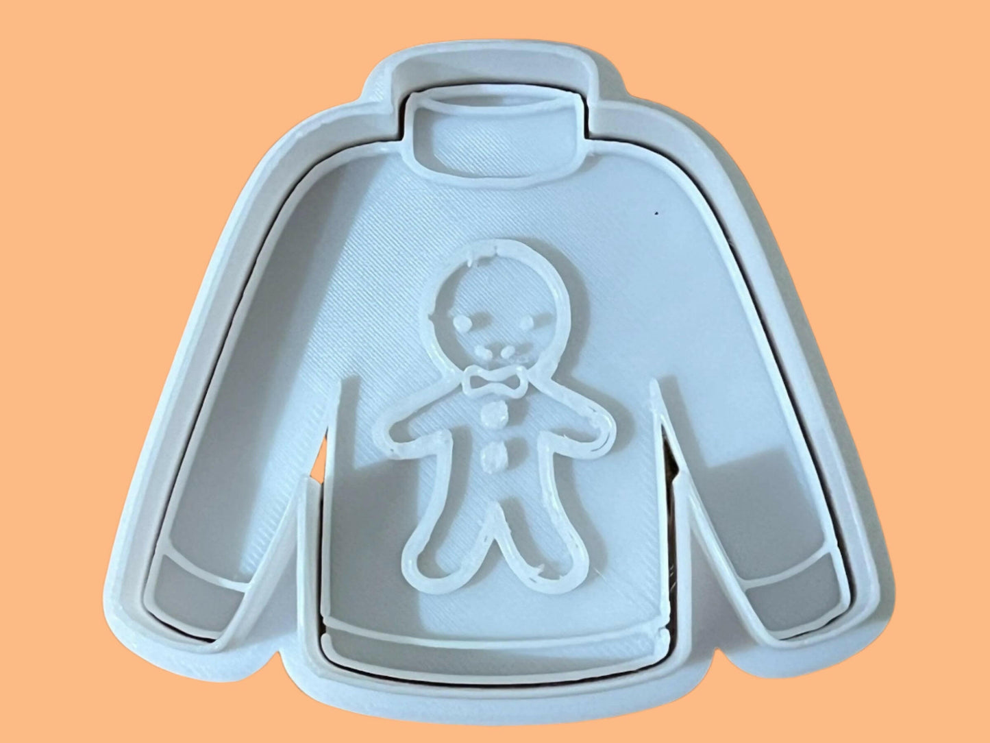 Christmas Jumper Embosser and Cookie Cutter Set – Individual or 9-Piece Festive Baking Tools.