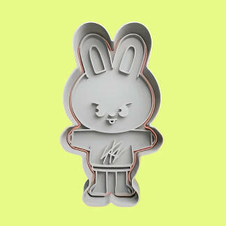 SKZOO Cookie Cutter and Embosser Stamp Set of 8.