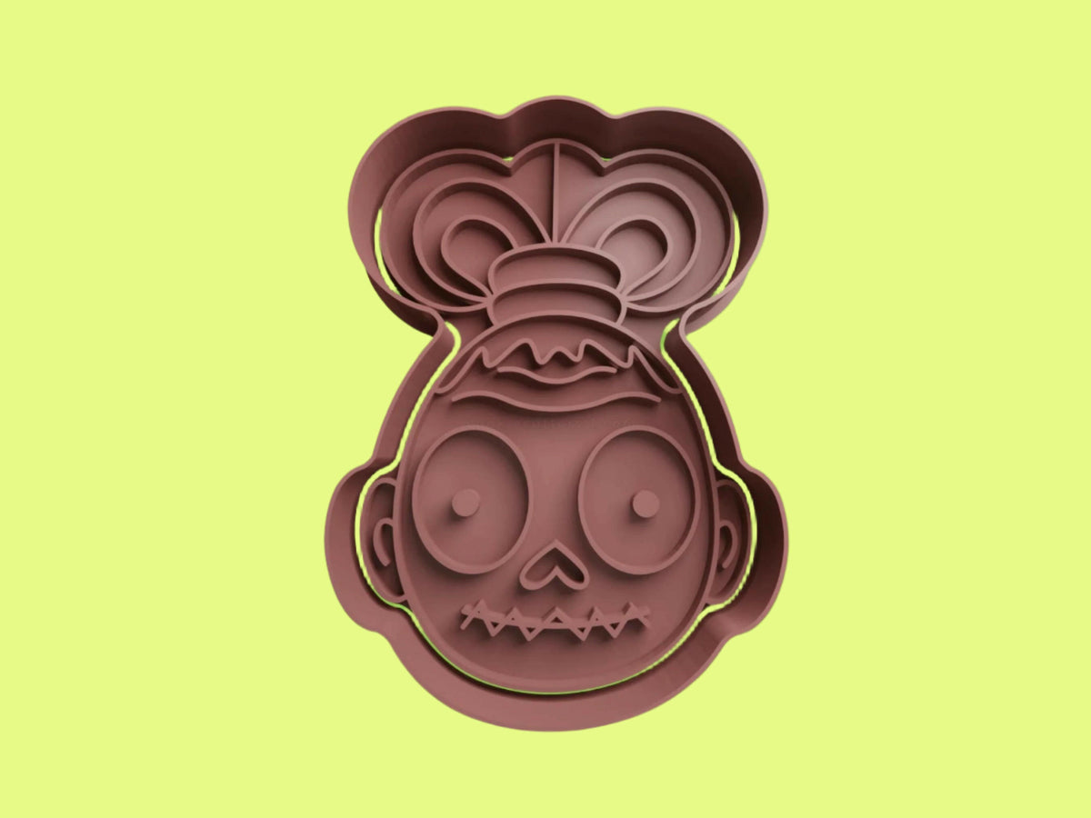 Inspired by Beetlejuice Characters Cookie Cutter and Embosser Stamp.