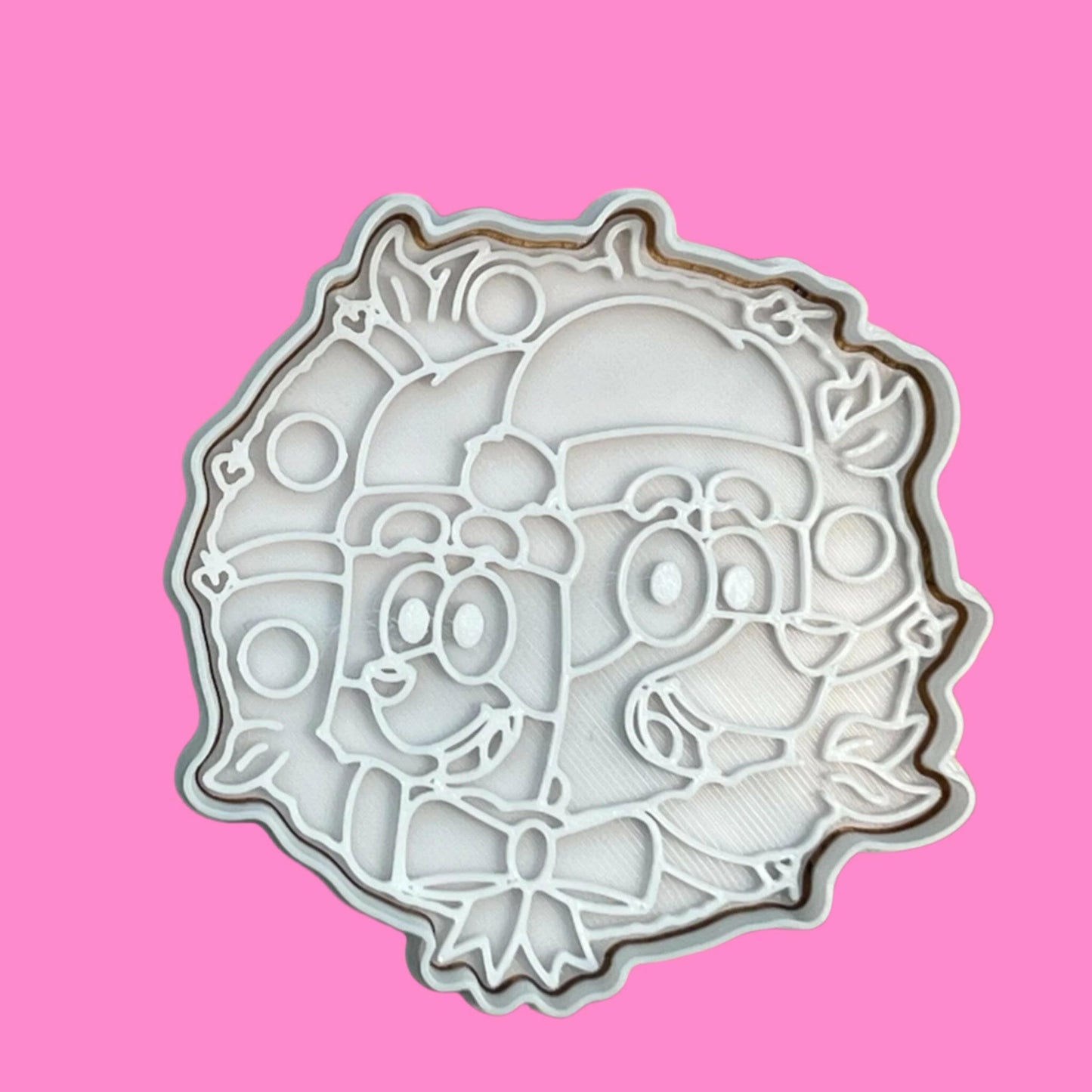 Bluey and Friends Cookie Cutter and Embosser.