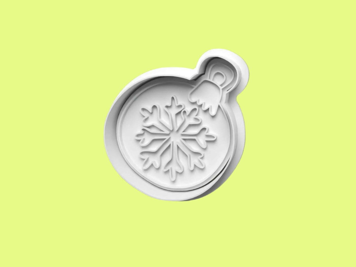 Christmas Items 1 Cookie Cutter and embosser stamp set..