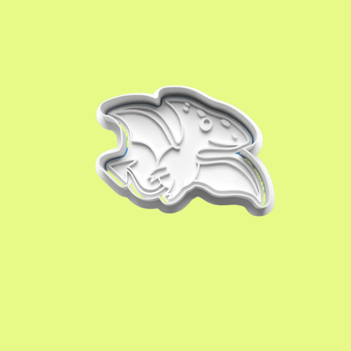 Dinosaurs set 1 Cookie Cutter and Embosser Set of 4 in 7cm or 10cm sizes..