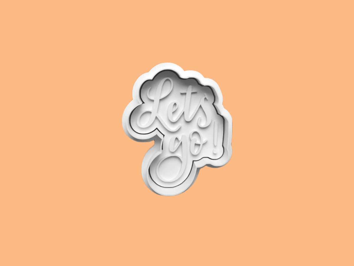 Cycling Chain Gang Cookie Cutter and Embosser Stamp Set – 4-Piece Cycling-Themed Baking Tools.