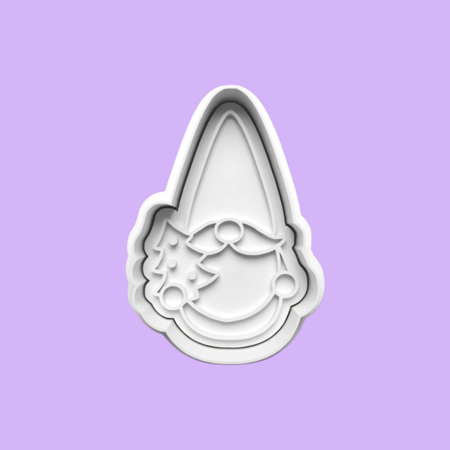 Christmas Gonks Cookie Cutter and embosser stamp set..