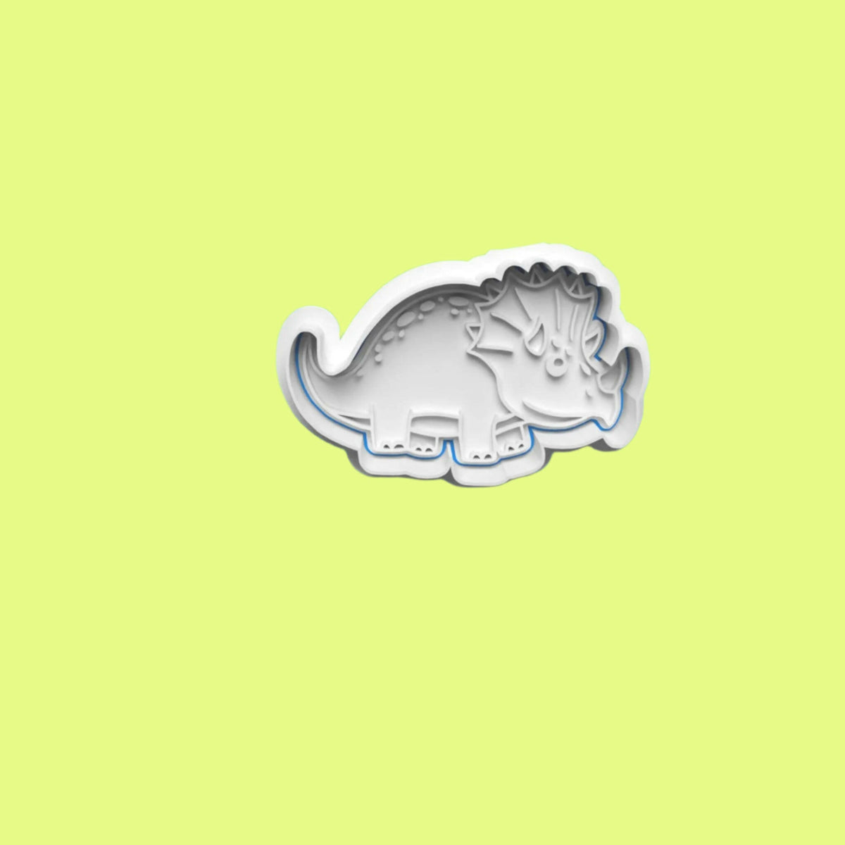 Dinosaurs set 1 Cookie Cutter and Embosser Set of 4 in 7cm or 10cm sizes..
