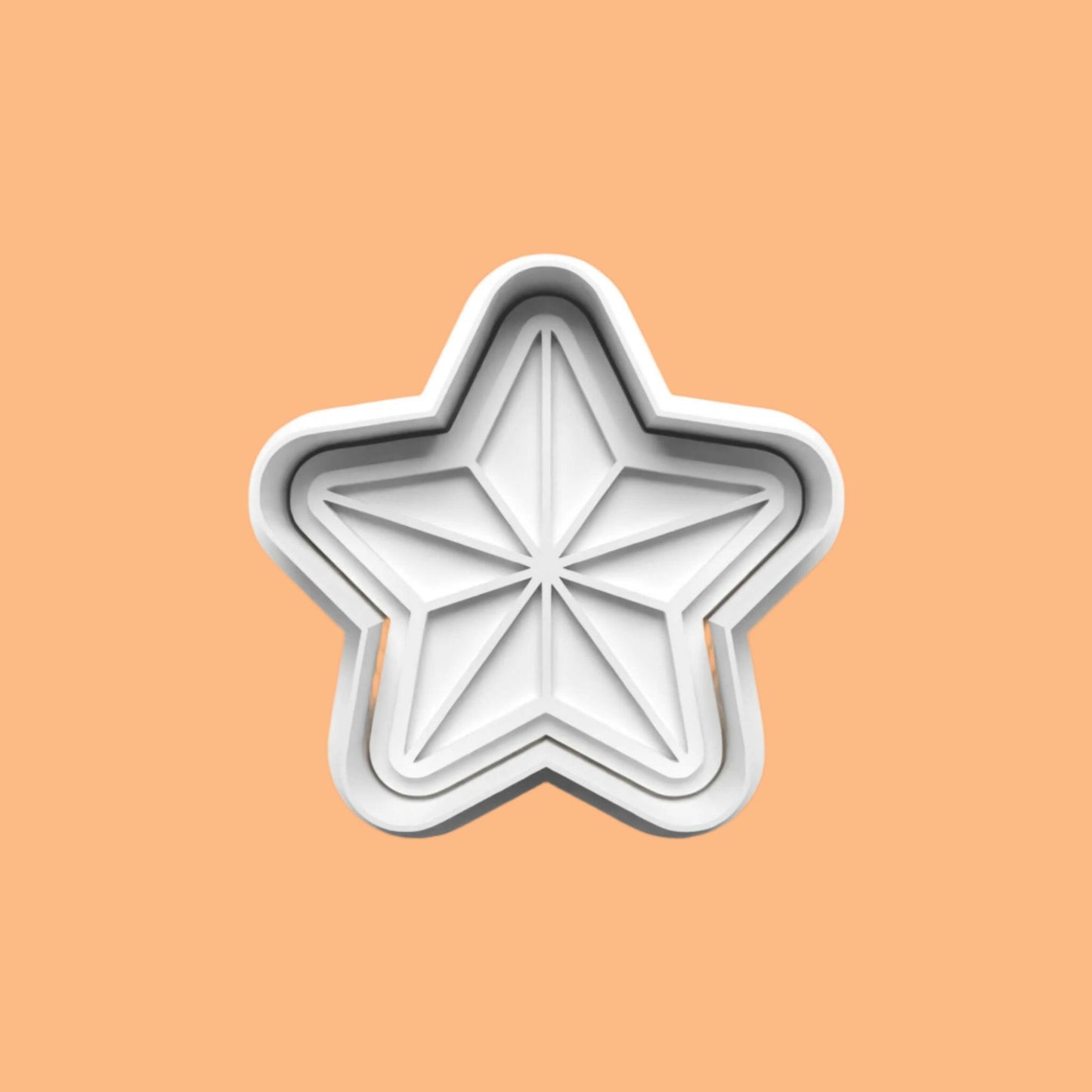 Christmas Tree Truck Stocking Star Cookie Cutter and embosser stamp set..