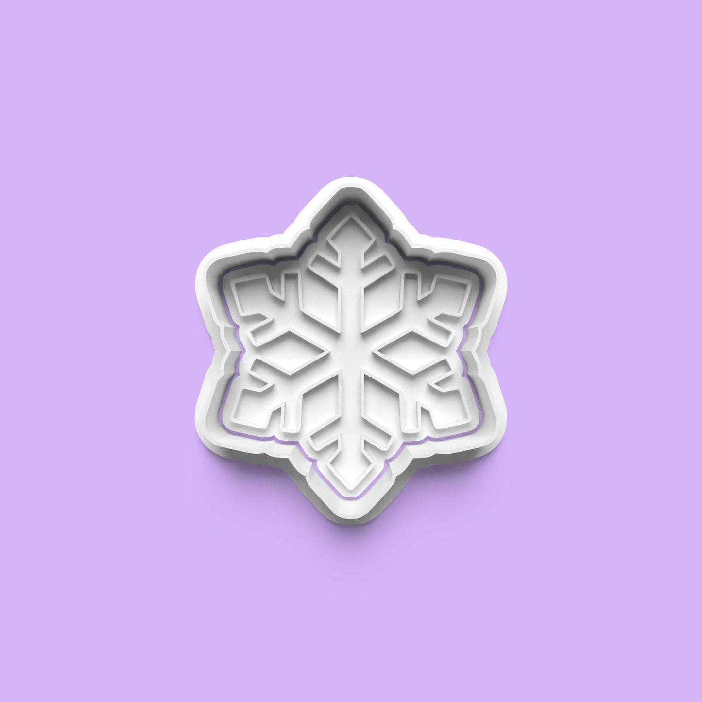 Christmas Platter Cookie Cutter and Embosser Stamp Complete Set.