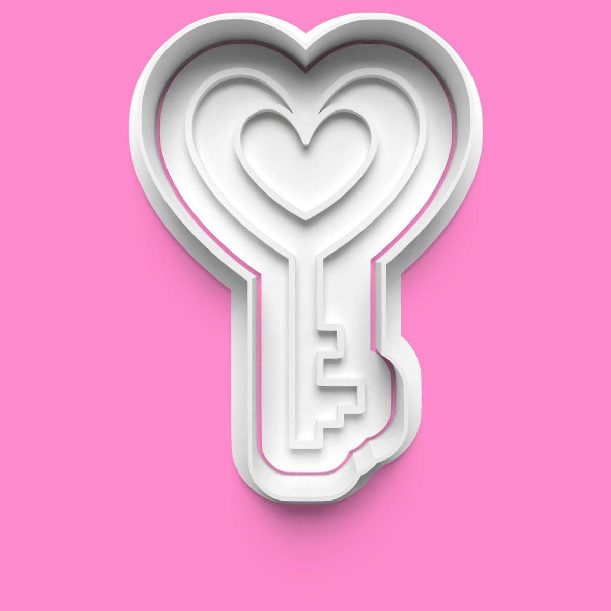 Valentines Love complete Cookie Cutter and Embosser Stamp Set. 0776.