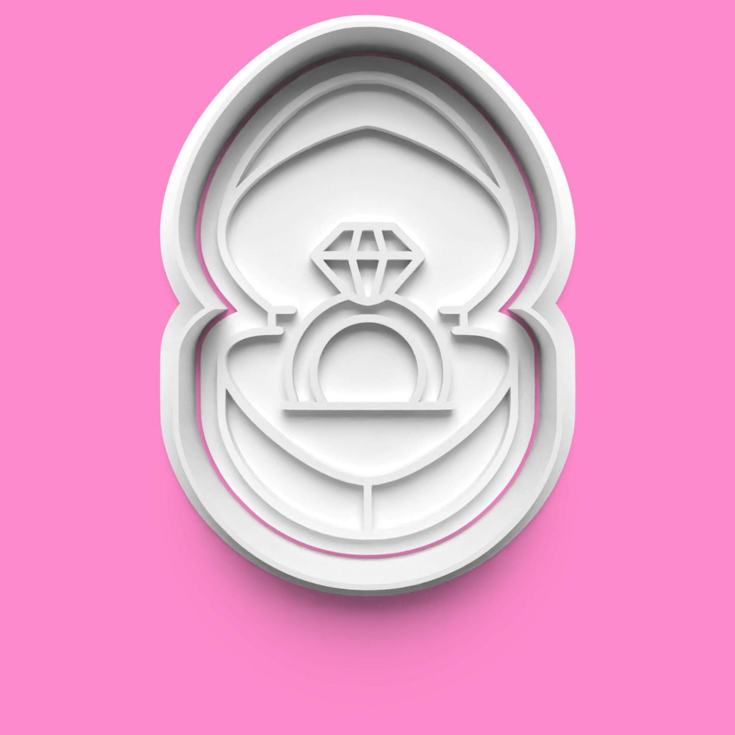 Valentines Love complete Cookie Cutter and Embosser Stamp Set. 0779.