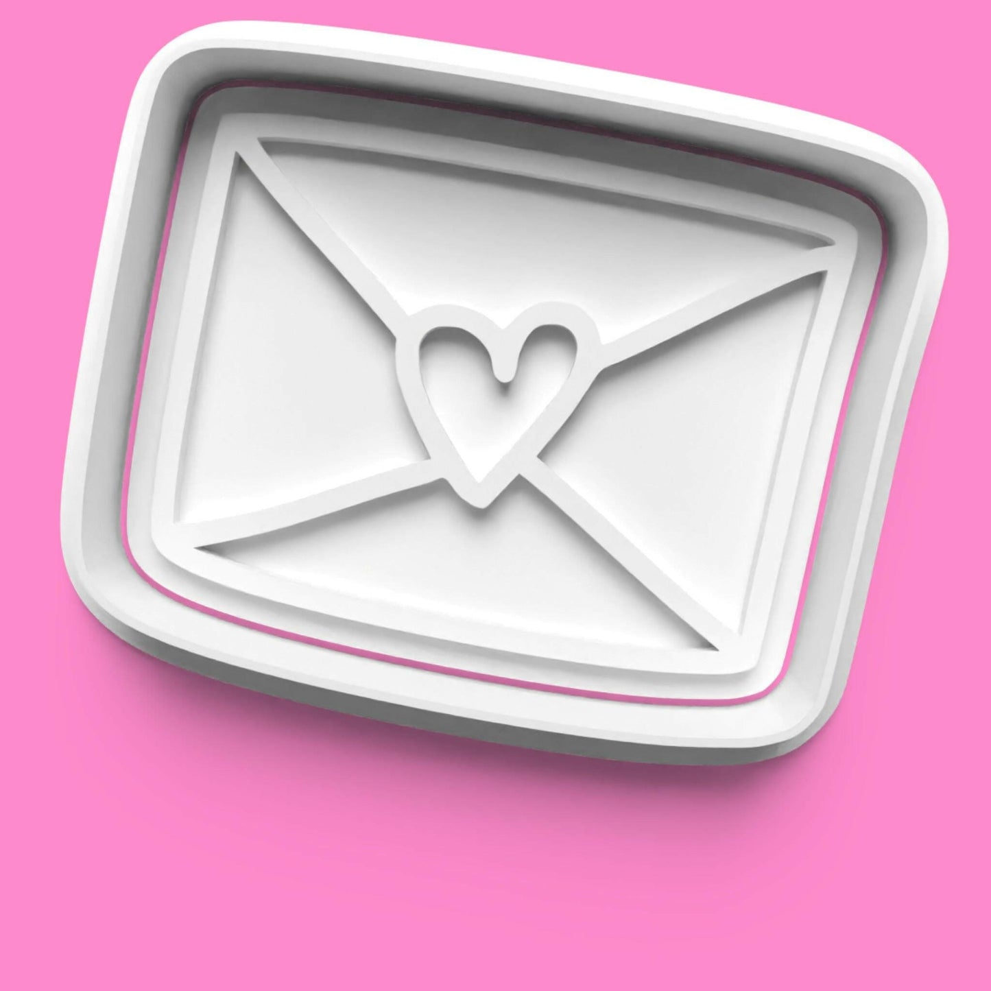 Valentines Love Set3 complete Cookie Cutter and Embosser Stamp Set..