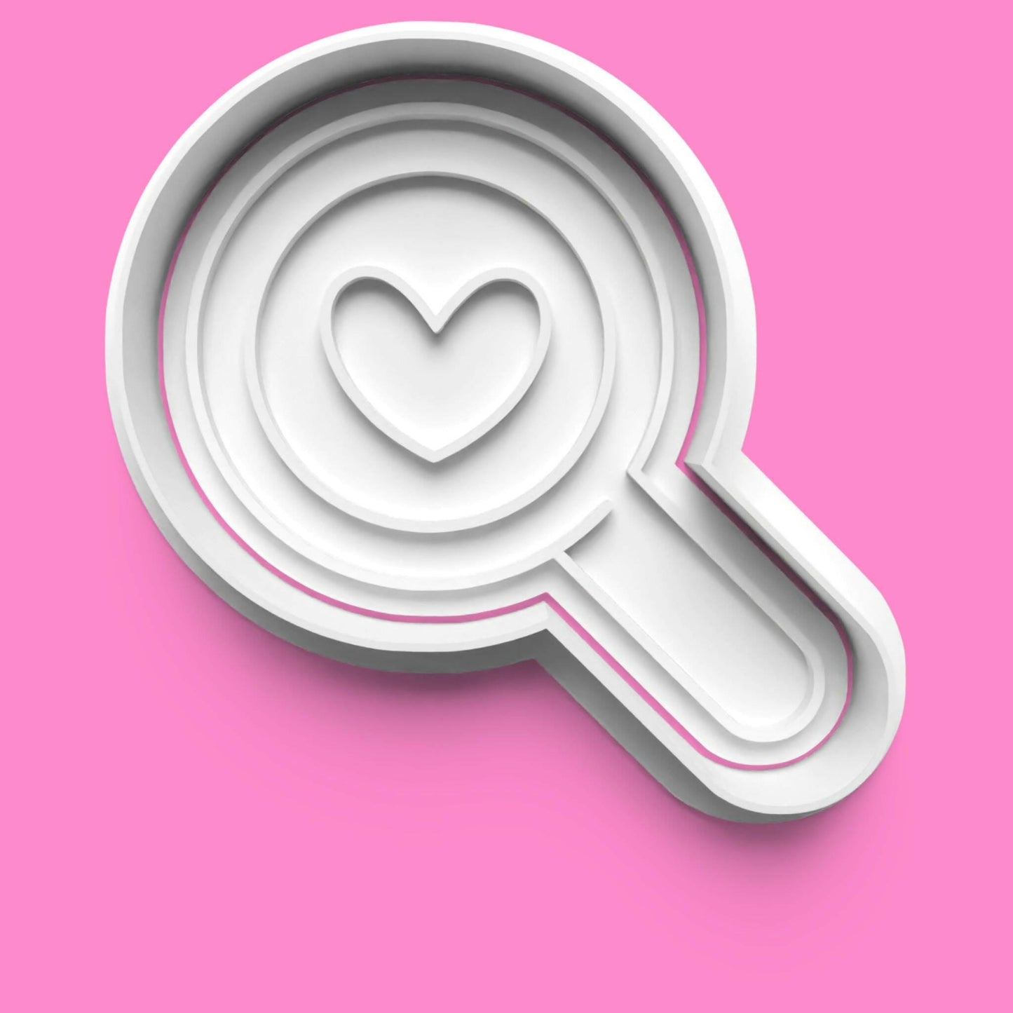 Valentines Love complete Cookie Cutter and Embosser Stamp Set. 0777.