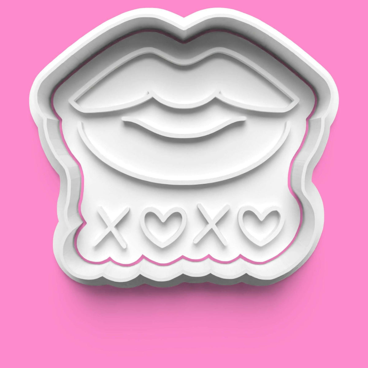 Valentines Love complete Cookie Cutter and Embosser Stamp Set. 0780.