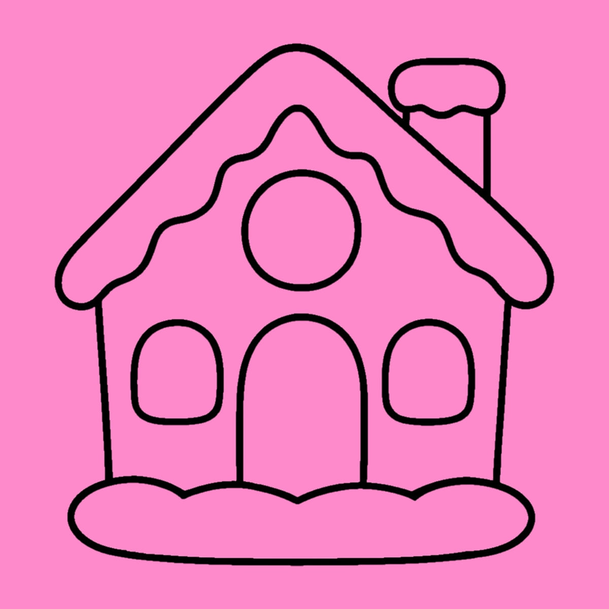 Gingerbread House Cookie Cutter Set – Buildable 3D Holiday Biscuit Cutter Kit