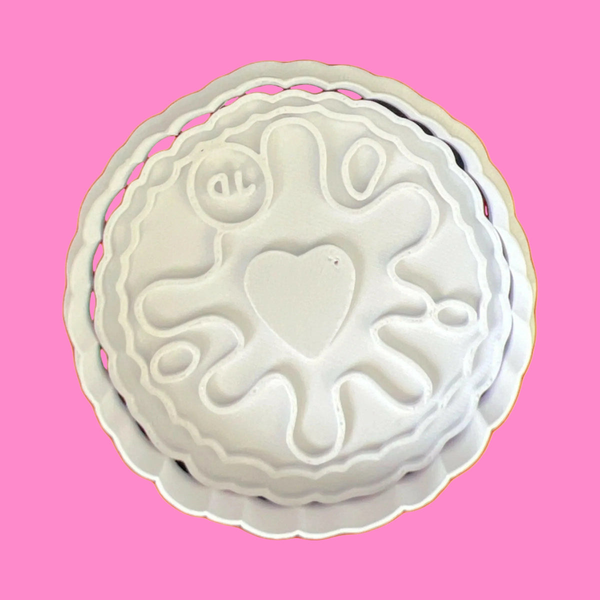 Jammy Dodger Biscuit Cookie Cutter and Embosser Set.