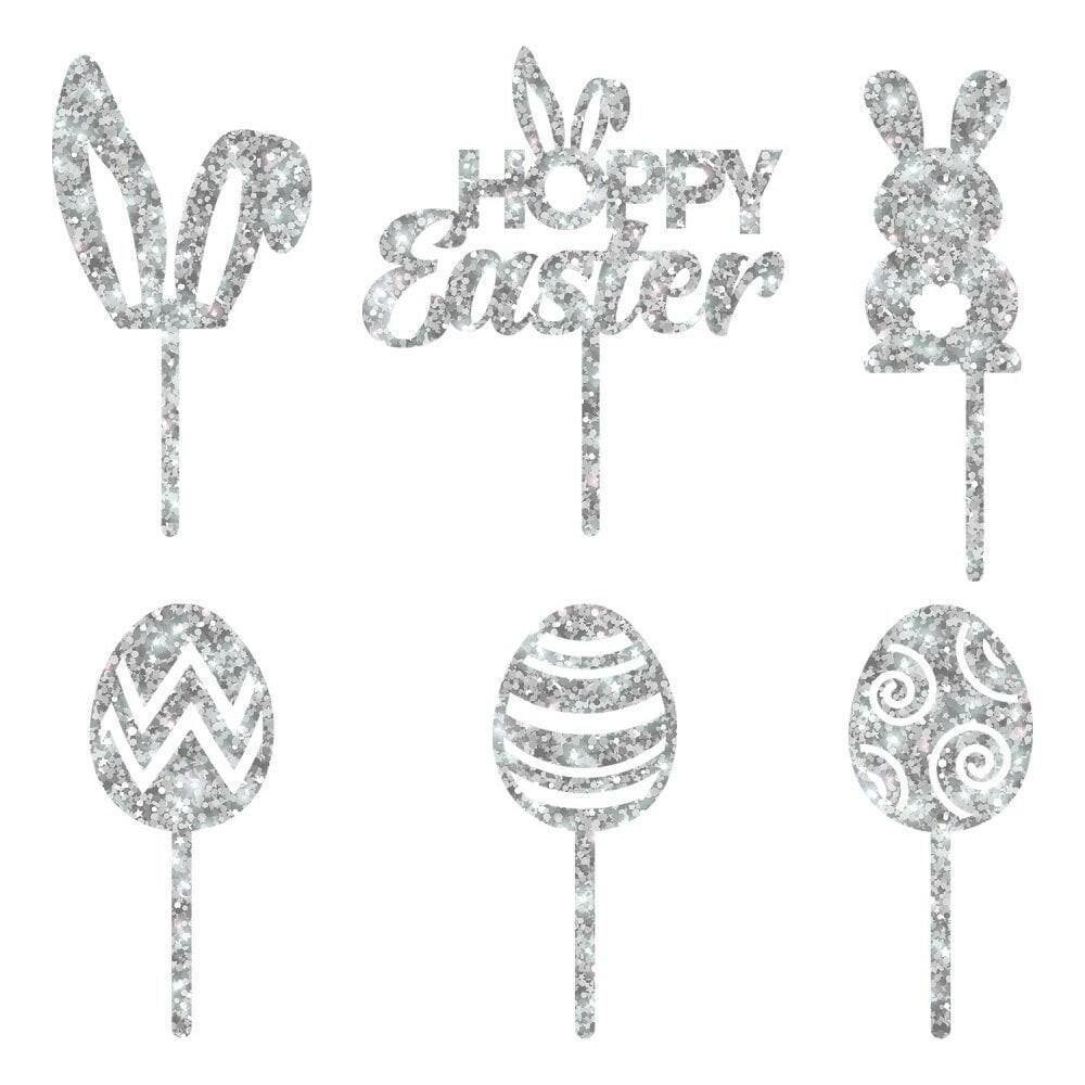 Easter Cupcake Toppers.
