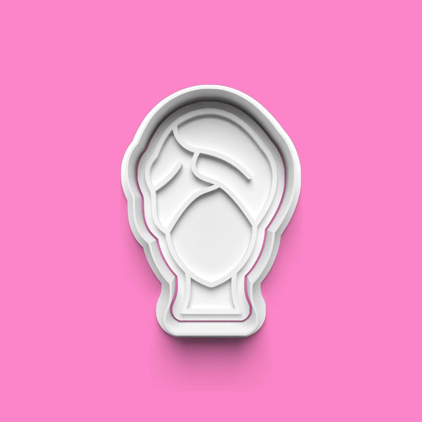 Spa Day Cookie Cutter and Embosser Stamp Set in 7cm or 10cm sizes..