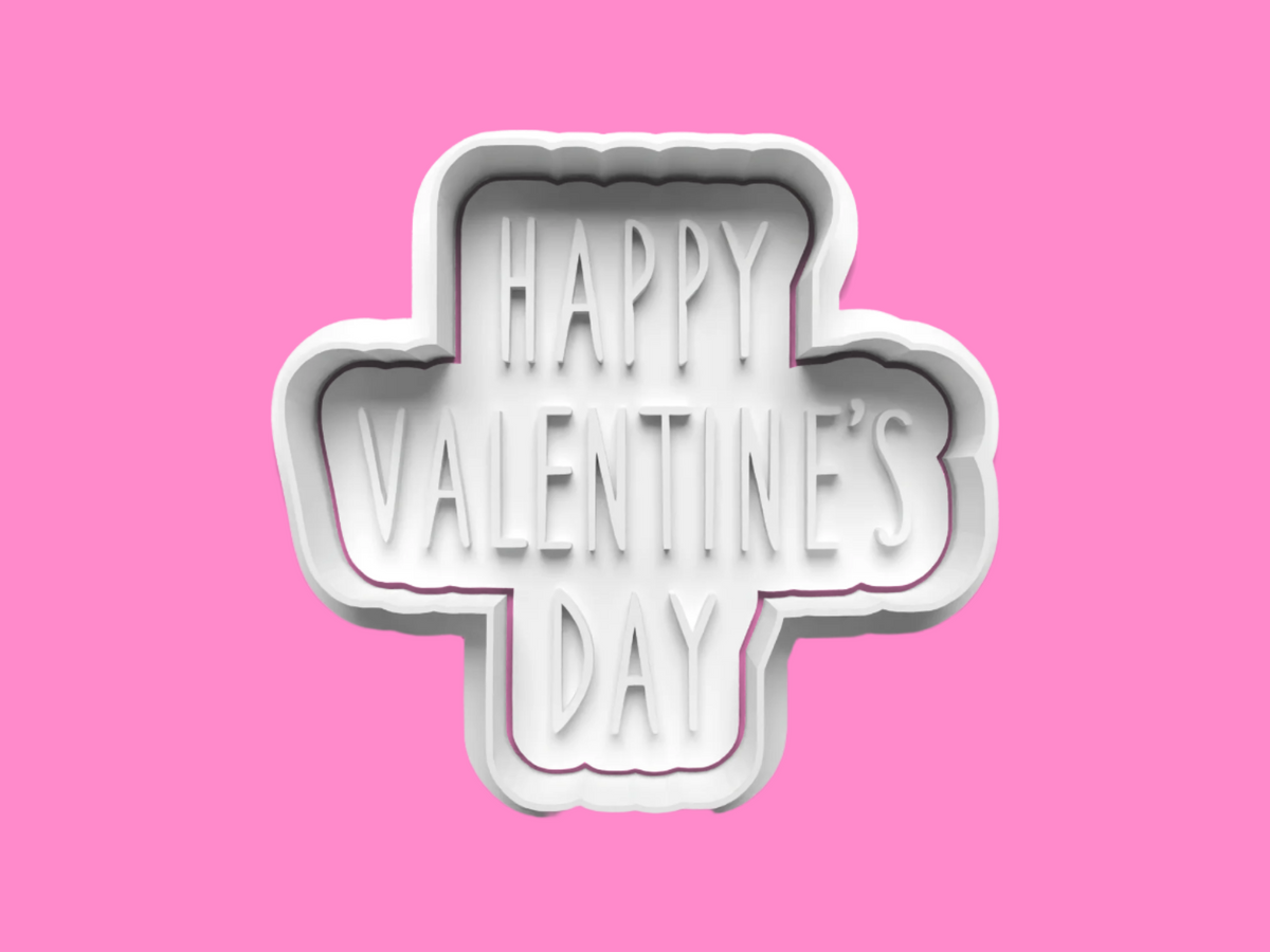 Valentines Day Tell them You Love Them with this complete Cookie Cutter and Embosser Set..