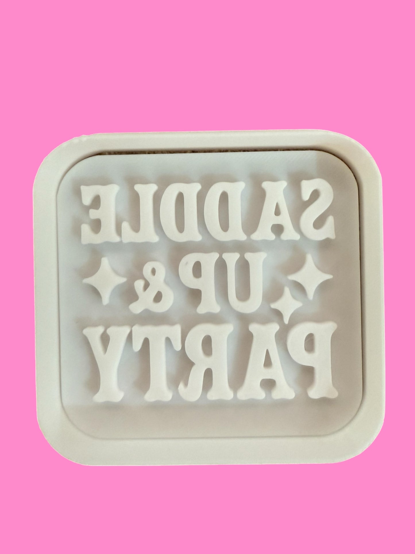 Saddle Up and Party Cookie Cutter & Embosser – Western Font Design