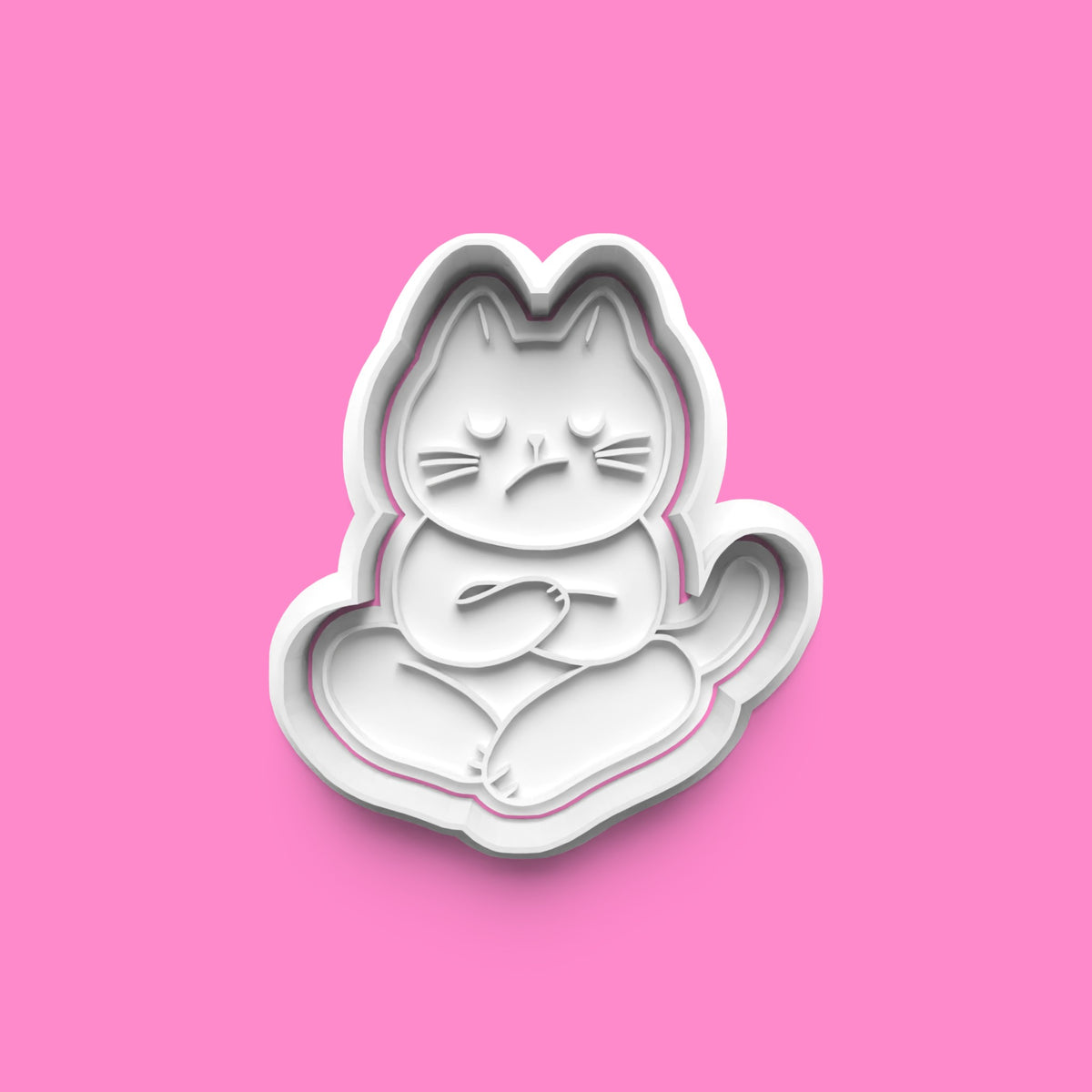 Cat Cookie Cutters & Stamps | Cute Feline Baking Set | PLA