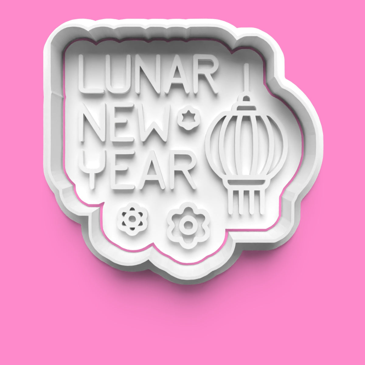 Lunar New Year Cookie Cutters & Stamps | Festive Baking Set | PLA
