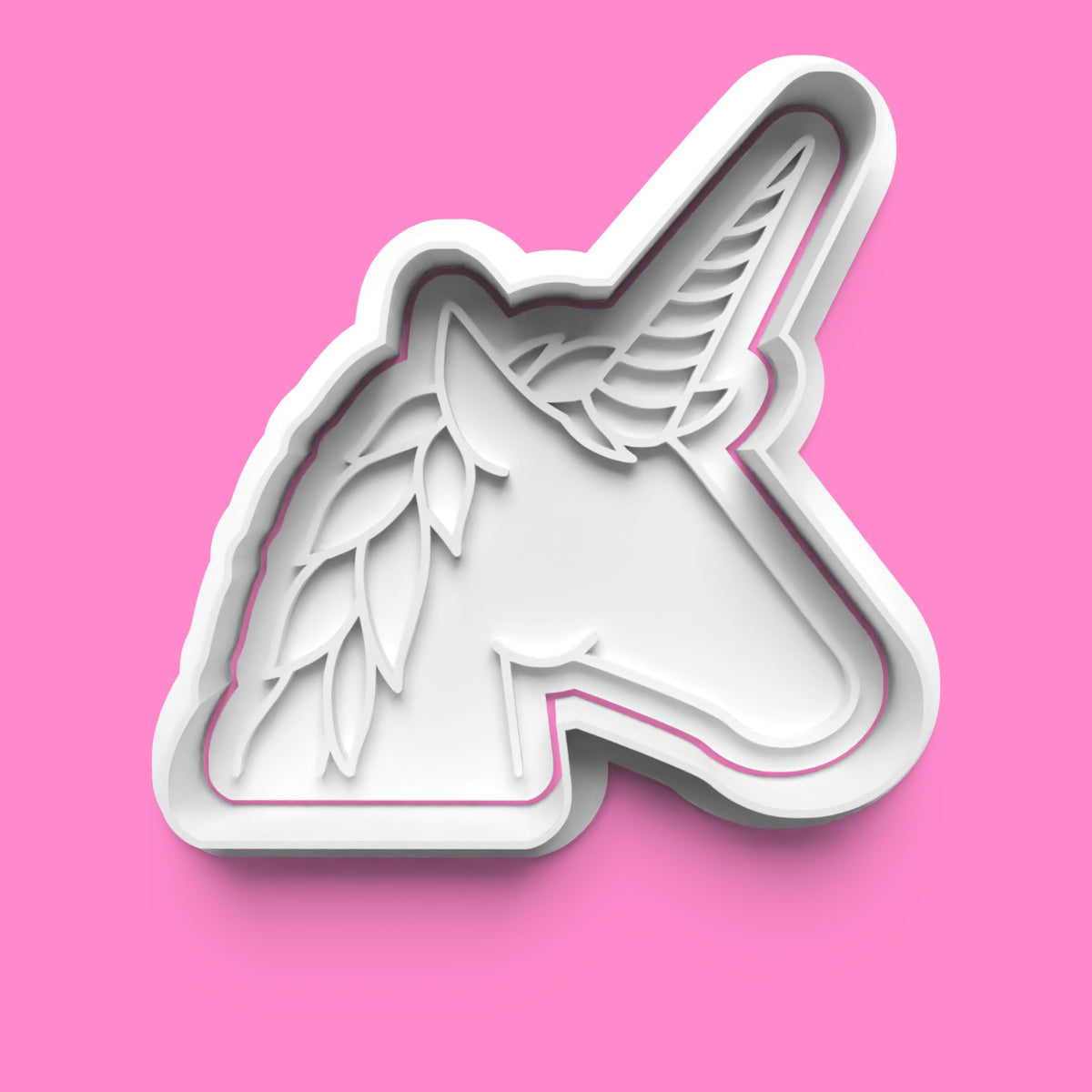 Fairytale Cookie Cutter & Embosser Set – Wizard, Unicorn, Dragon & Spell Book (Set of 4)