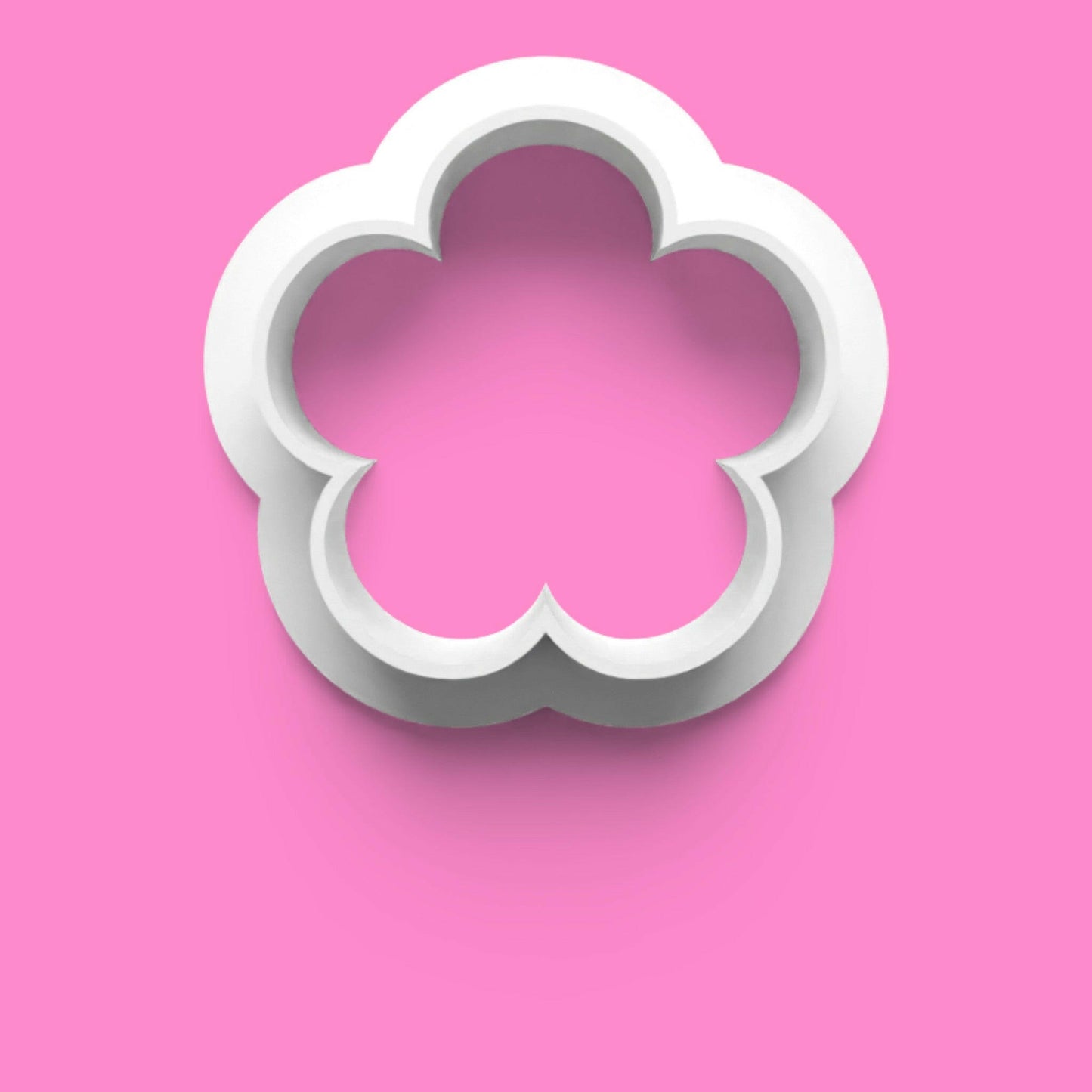 Simple Shapes Cookie Cutter and Embosser Set of 8 in 7cm or 10cm sizes.