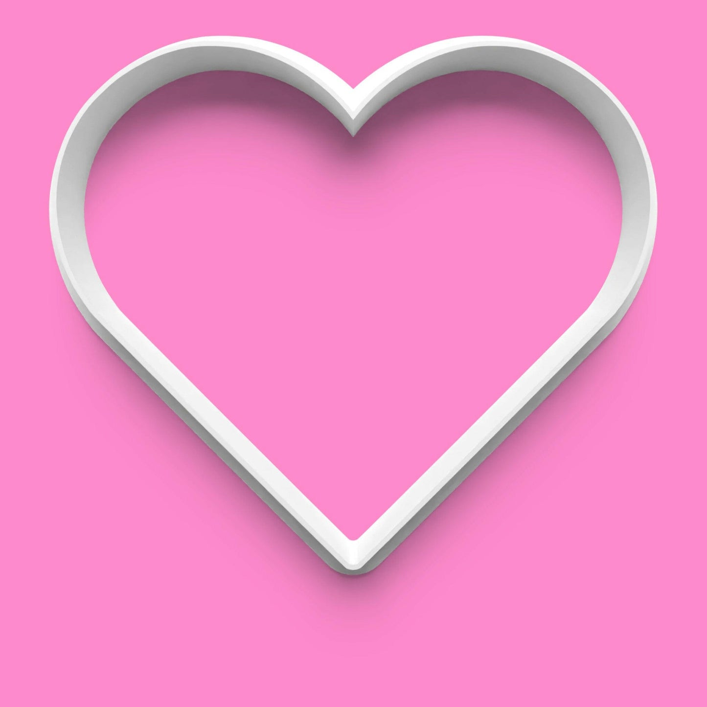 Simple Shapes Cookie Cutter and Embosser Set of 8 in 7cm or 10cm sizes.