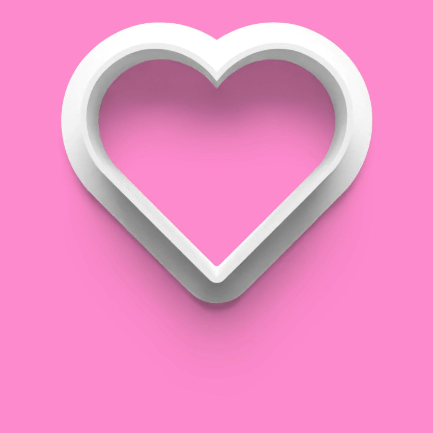 Simple Shapes Cookie Cutter and Embosser Set of 8 in 7cm or 10cm sizes.