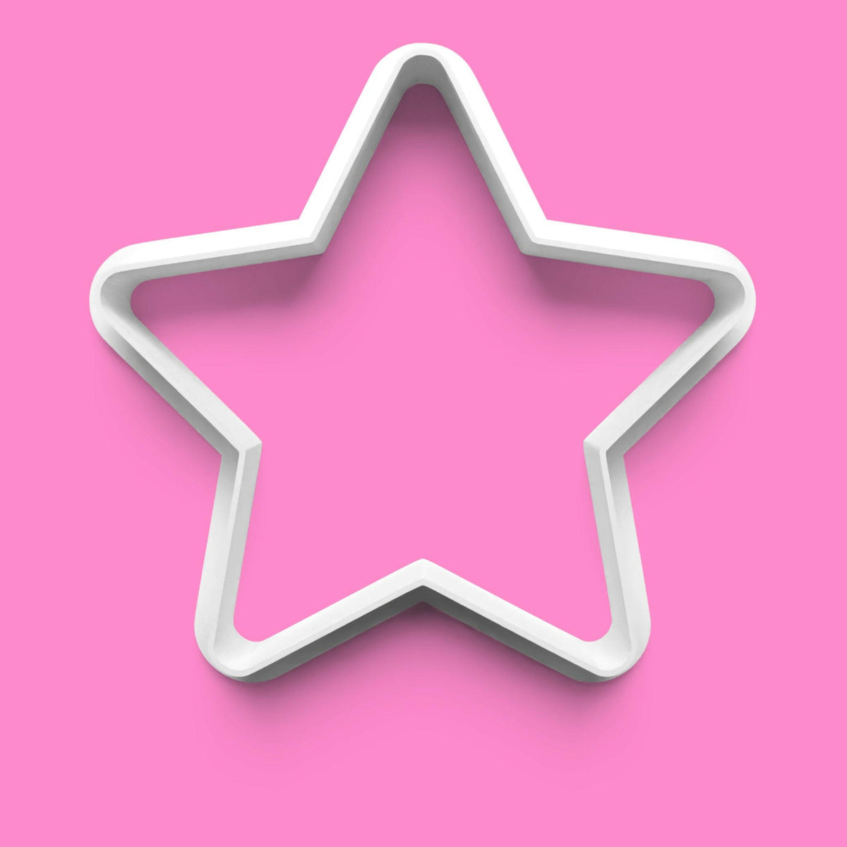 Simple Shapes Cookie Cutter and Embosser Set of 8 in 7cm or 10cm sizes.