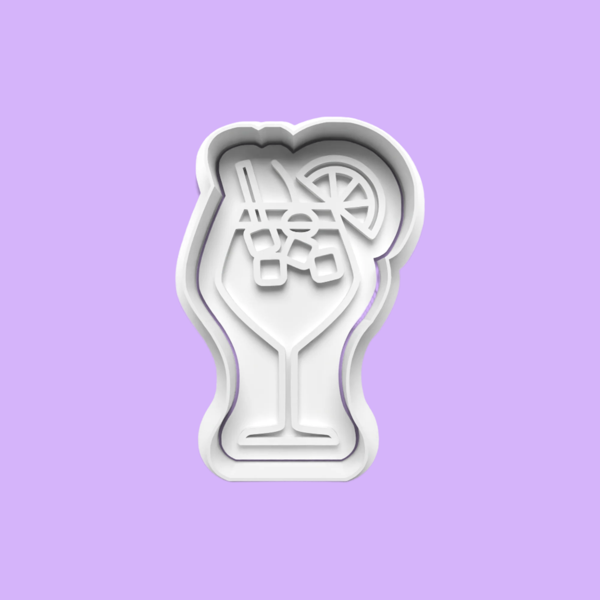 Cocktail and Beer-Themed Cookie Cutter Set – 4-Piece Beverage-Inspired Baking Tools.