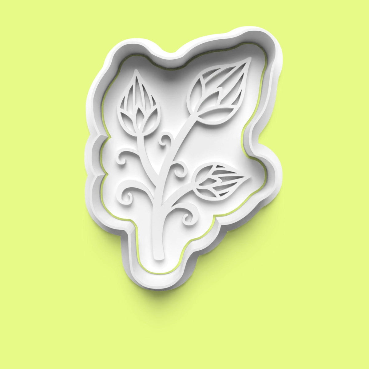 Spring Flower-Themed Embosser and Cookie Cutter Set –15-Piece FlowerBaking Tools.