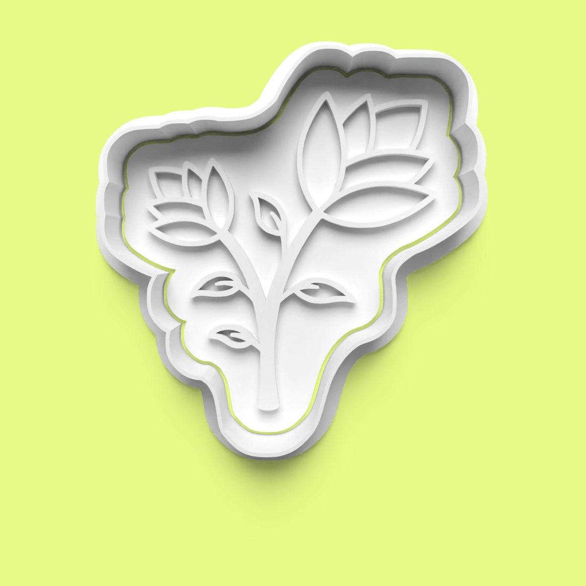 Spring Flower-Themed Embosser and Cookie Cutter Set –15-Piece FlowerBaking Tools.