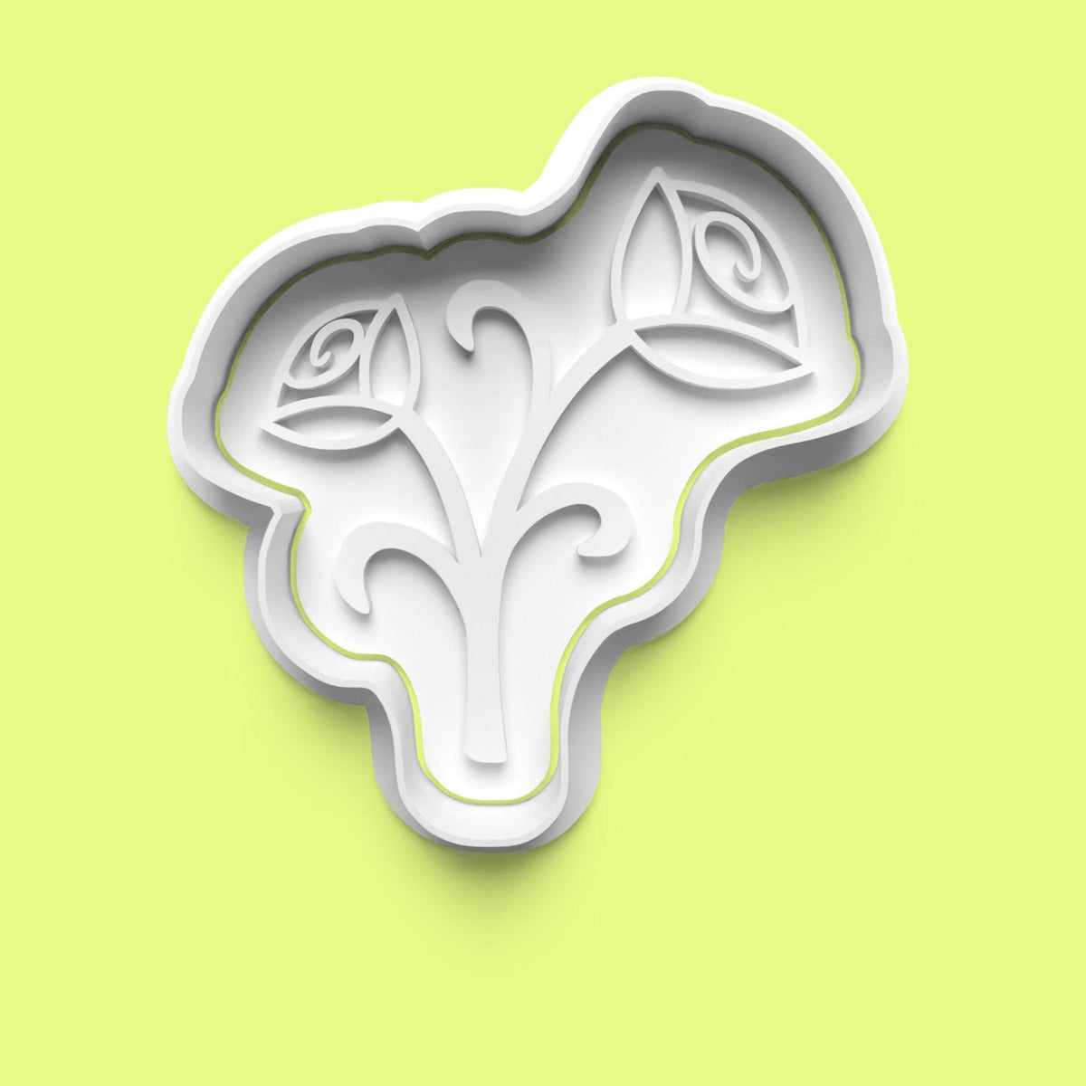 Spring Flower-Themed Embosser and Cookie Cutter Set –15-Piece FlowerBaking Tools.