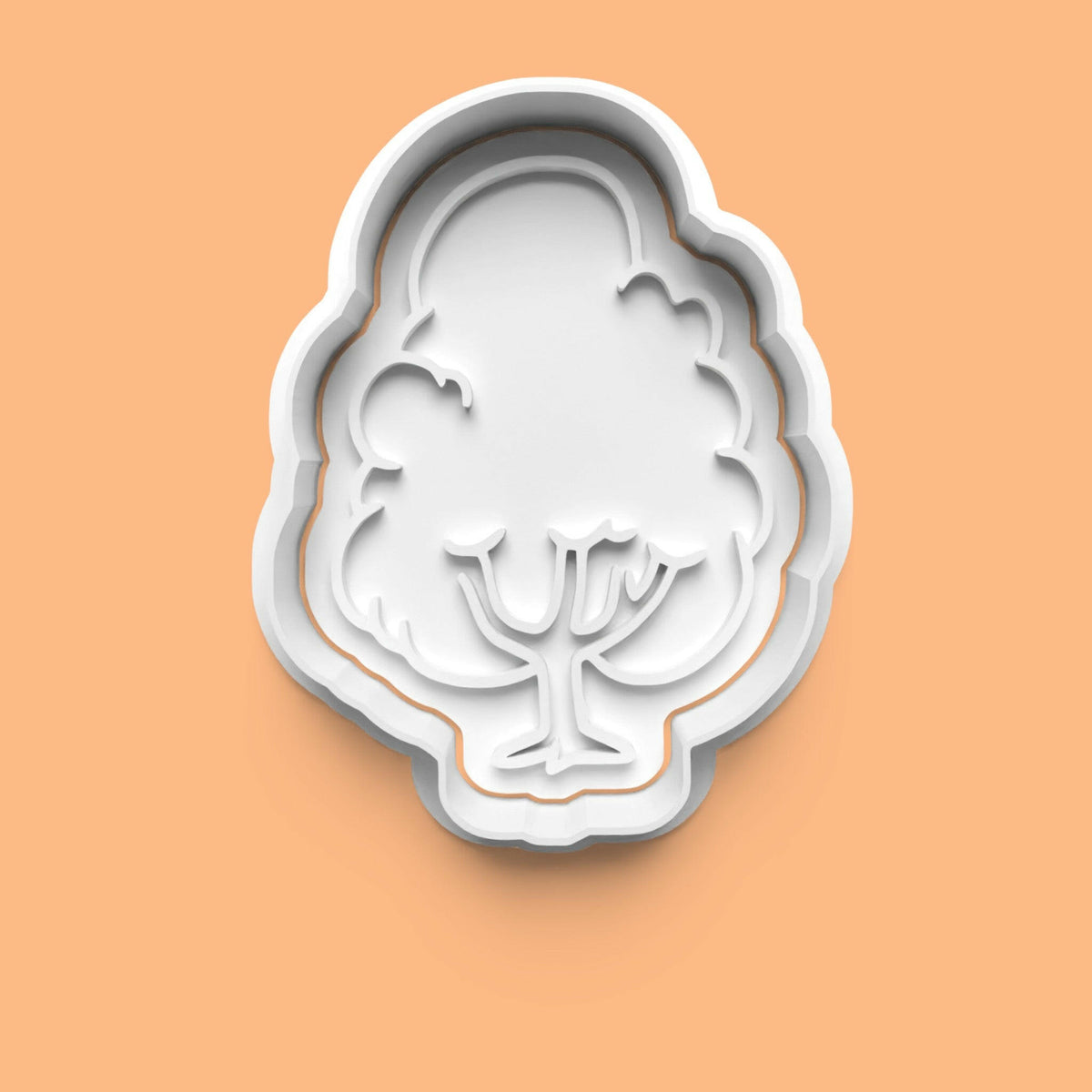 Tree Cookie Cutter Set (4 pcs) | Various Tree Designs | PLA Baking Tools.