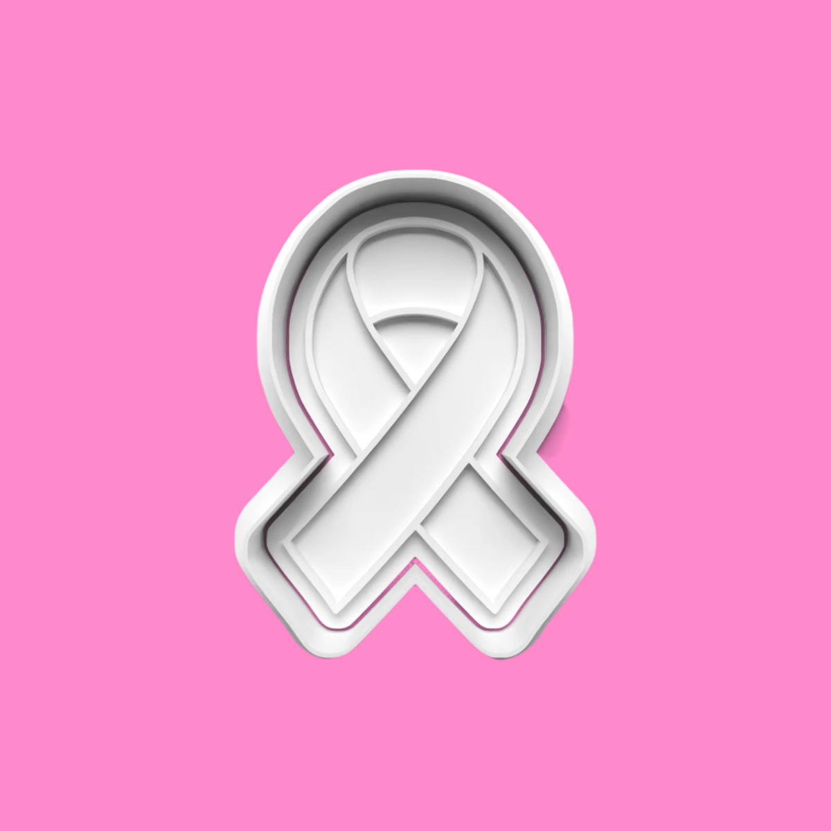 "Support Breast Cancer Awareness with our 4-piece embosser and cookie cutter set. Durable, food-safe, and perfect for creating meaningful, awareness-themed treats. Hand wash only.".