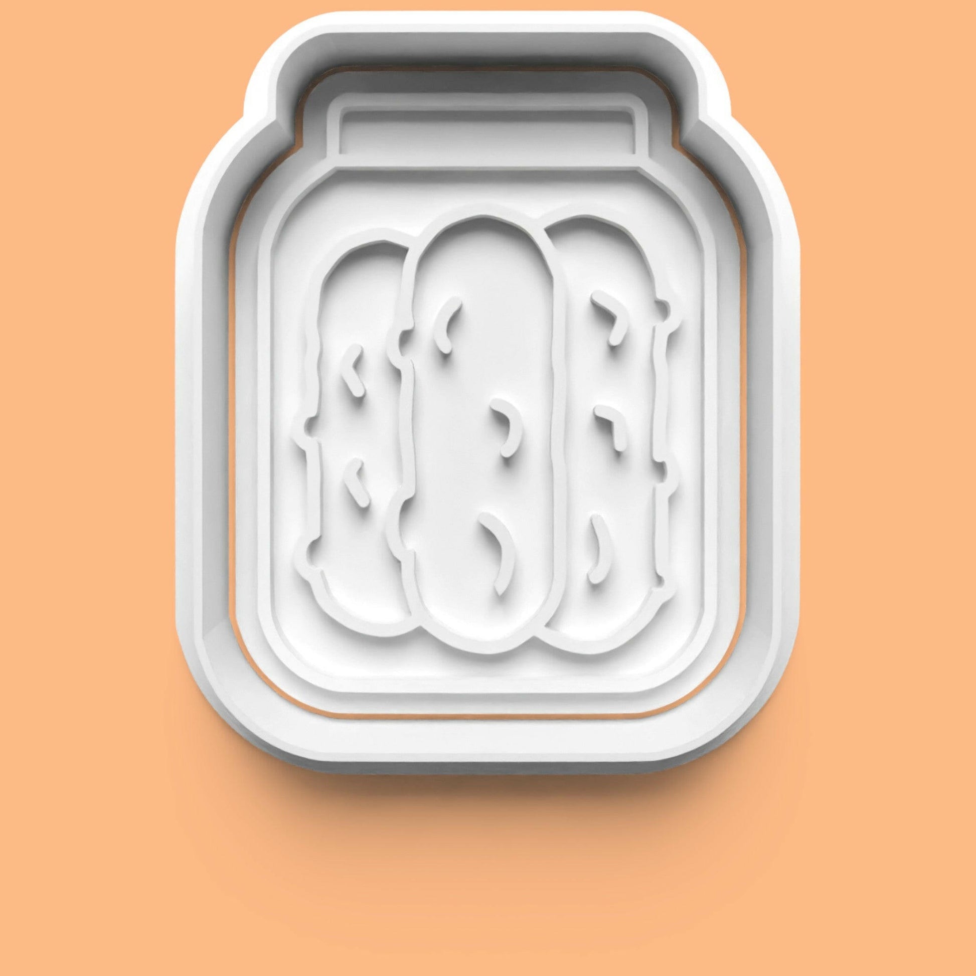 Pickle & Dill Cookie Cutter Set (4 pcs) | Fun Food-Themed Baking | PLA.