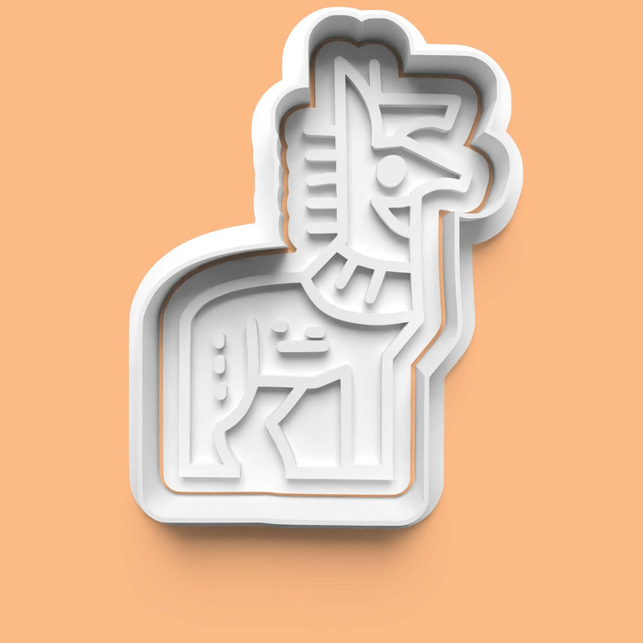 Aztec Animal Cookie Cutter Set (4 pcs) | Tribal-Inspired Baking | PLA.