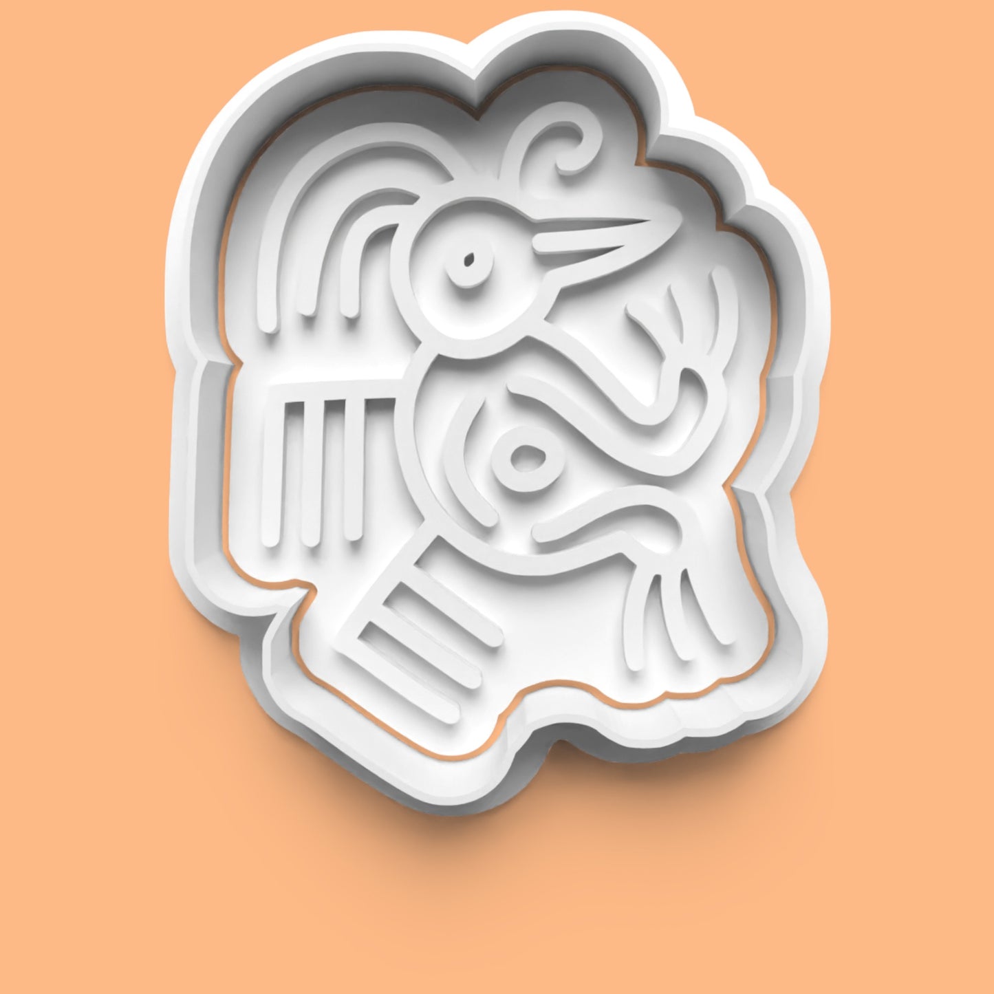 Aztec Animal Cookie Cutter Set (4 pcs) | Tribal-Inspired Baking | PLA