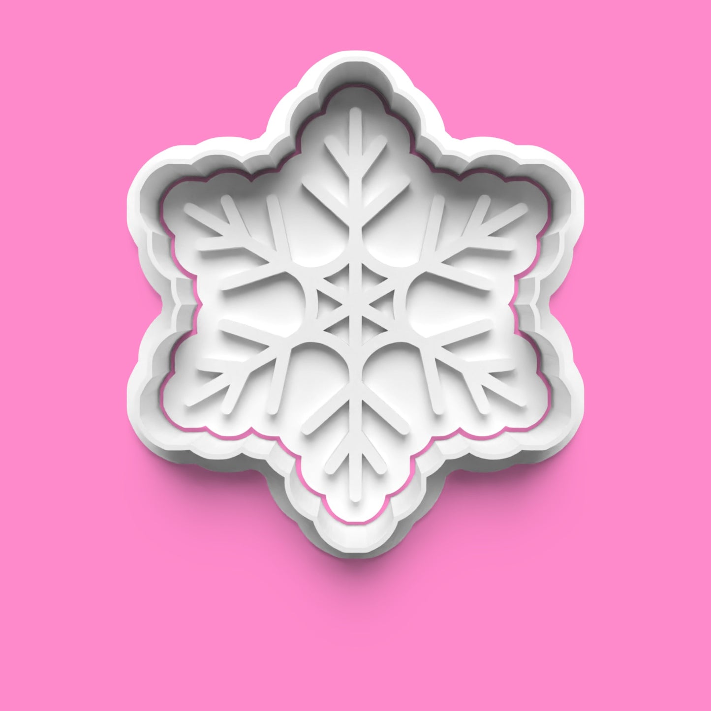 Hello Winter Cookie Cutter Set – Mitten, Mug, Snowflake & Quote (5cm–10cm)