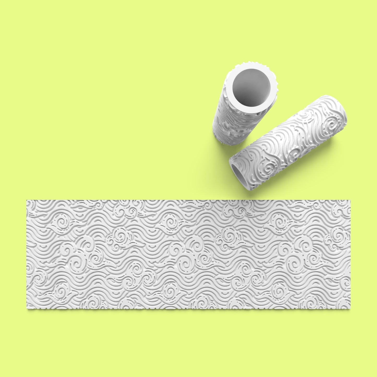 Cloud Textured Roller for Fondant Polymer Clay